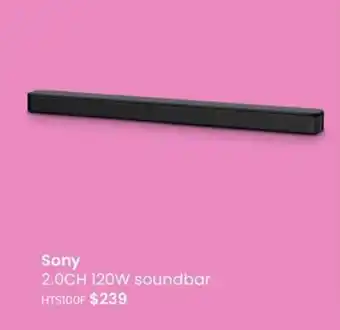 Sony 2.0CH 120W Soundbar