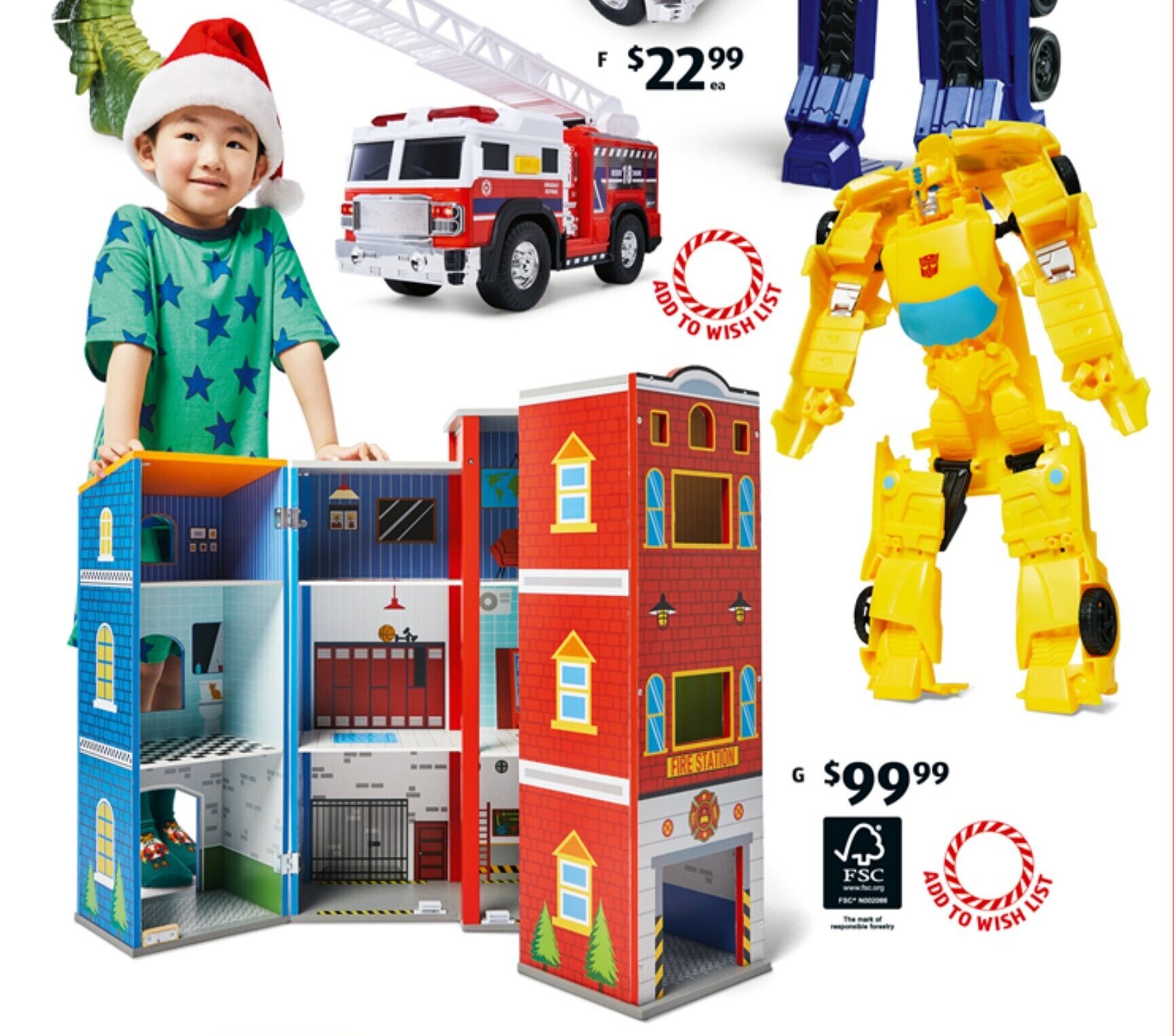 Wooden Fire And Police Station offer at ALDI