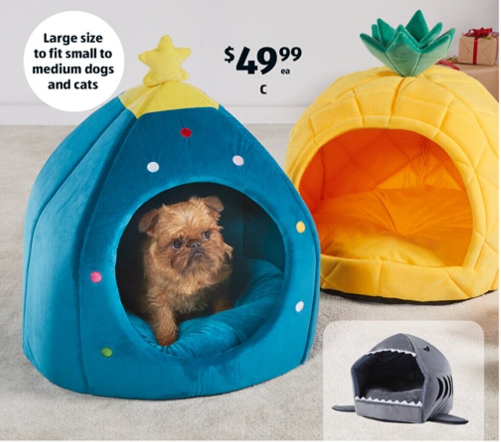 Novelty Pet Bed offer at ALDI