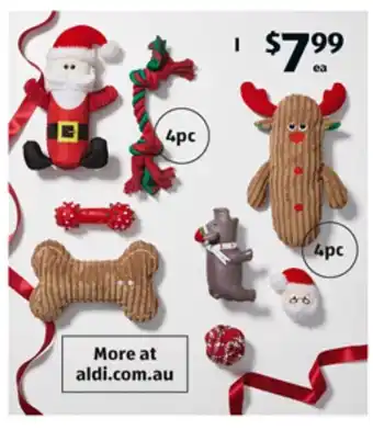 4pc Dog Toy Gift Pack