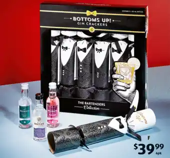 ALDI Christmas Gin Crackers 6 x 50ml offer
