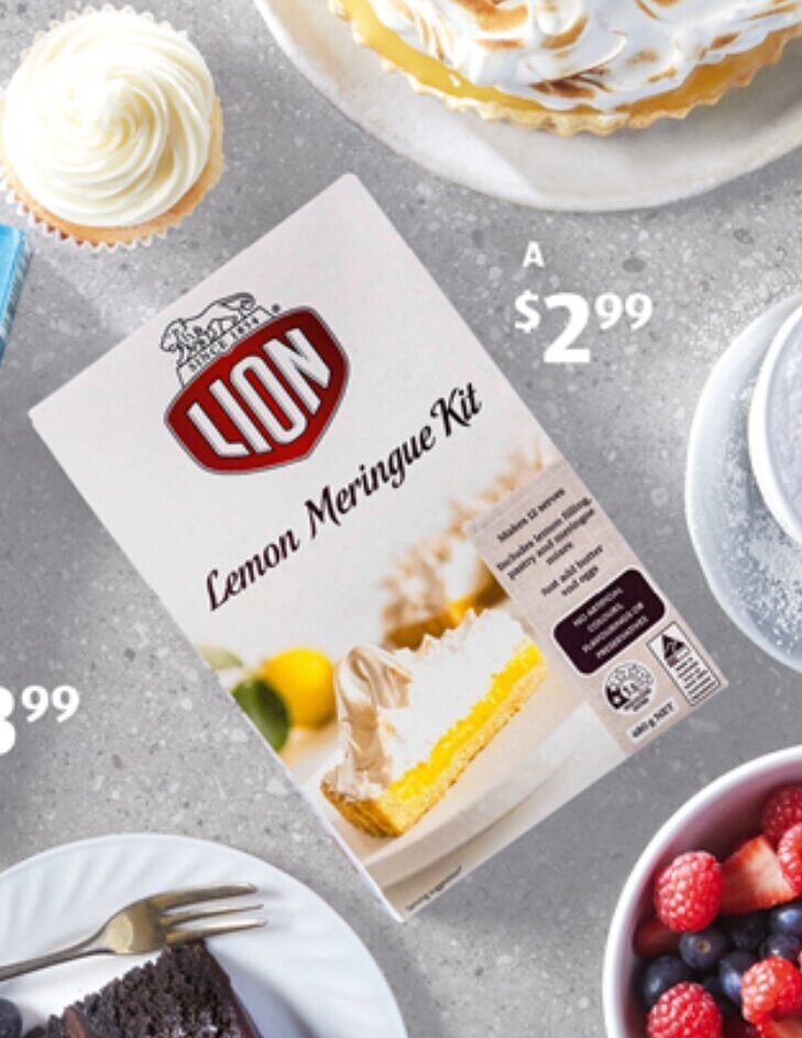 Lion Summer Dessert Mixes 300g480g offer at ALDI