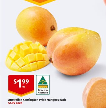 ALDI Australian Kensington Pride Mangoes Each offer