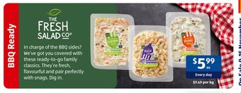 ALDI The Fresh Salad offer