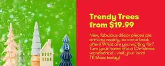 TK Maxx Trendy Trees offer