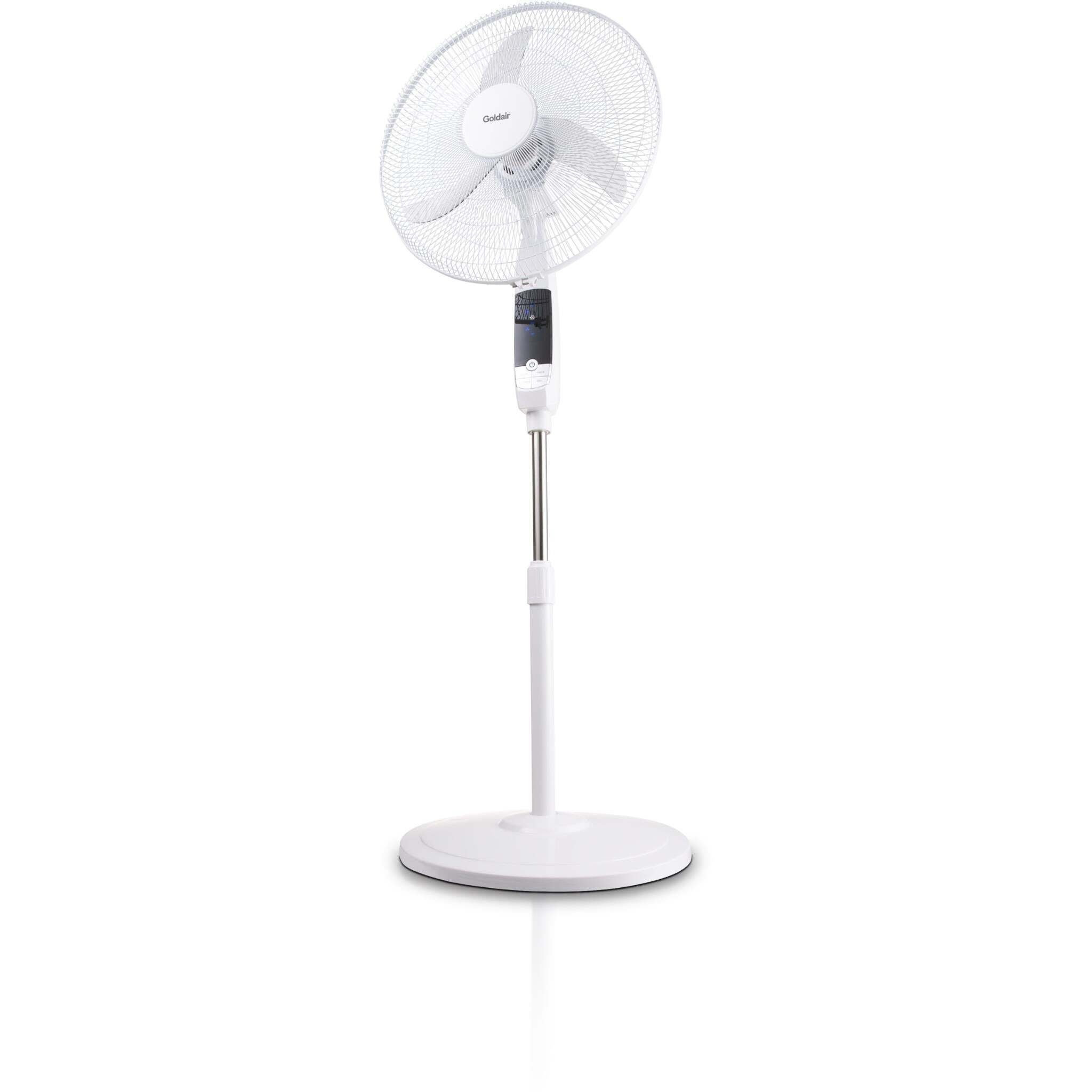 Goldair platinum smart wifi 45cm electronic pedestal fan offer at JB HiFi