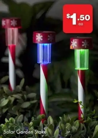 Solar Garden Stake