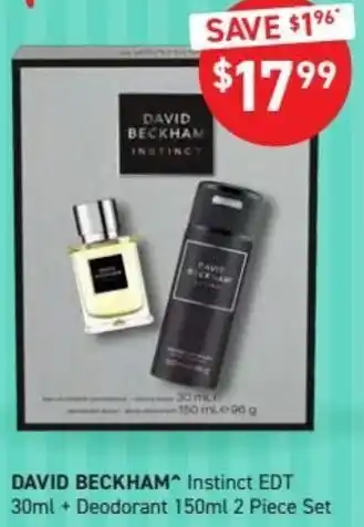 David Beckham 30ml + Deodorant 150ml