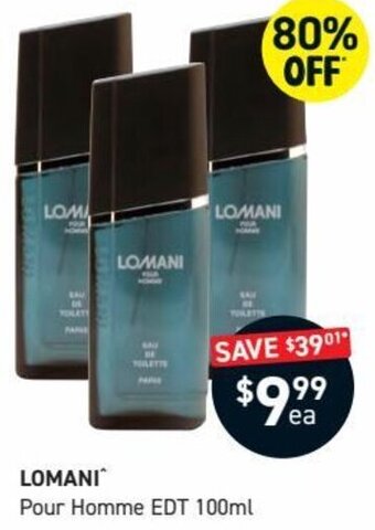 Lomani Pour Homme EDT 100ml