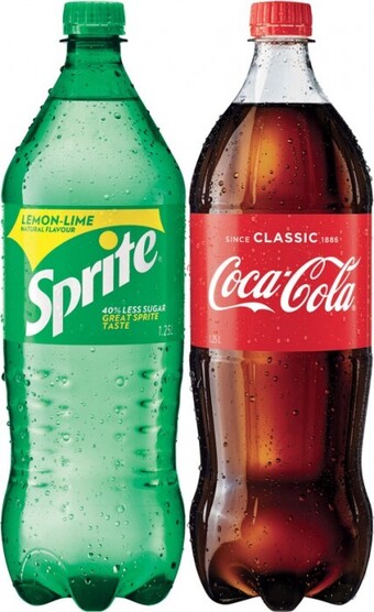 IGA Coca Cola, Sprite or Fanta 1.25 Litre Selected Varieties offer