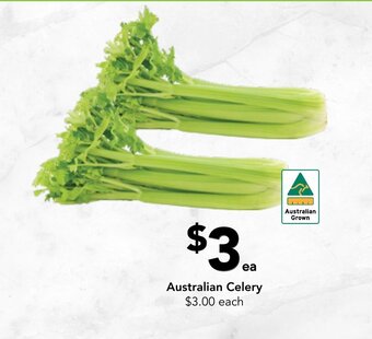 Drakes Australian Celery offer