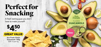 Drakes Avo Fresh Classic Guacamole 160g offer
