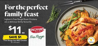 Drakes Free Range Hot BBQ Chicken offer