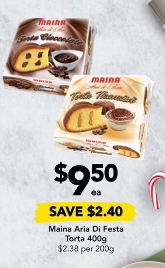 Drakes Maina Aria Di Festa Torta 400g offer
