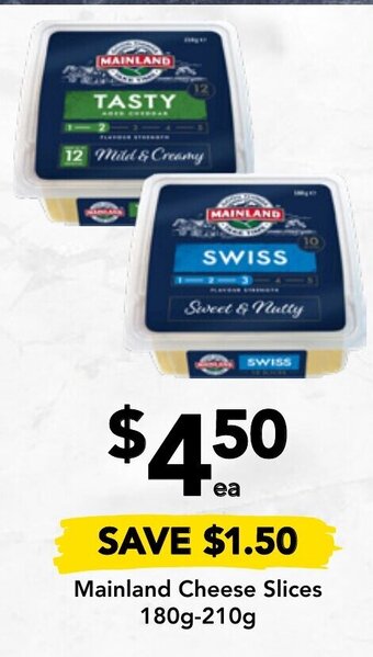 Drakes Mainland Cheese Slices 180g-210g offer