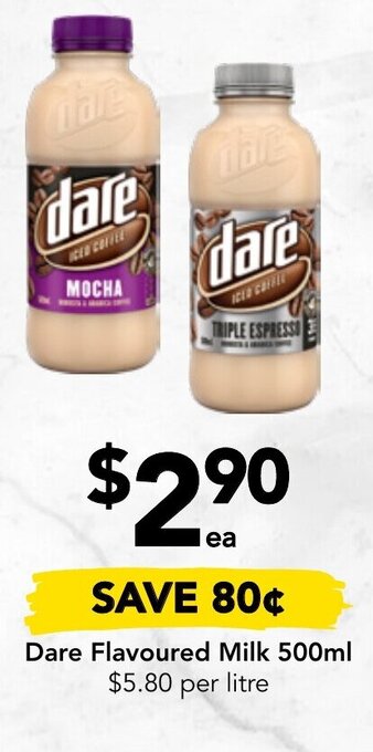 Drakes Dare Flavoured Milk 500ml offer
