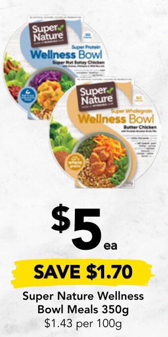 Drakes Super Nature Wellness Bowl Meals 350g offer
