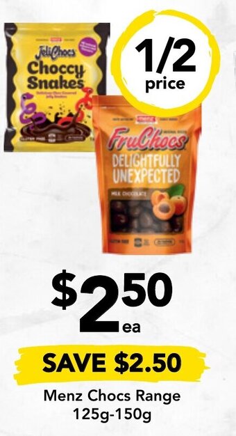 Drakes Menz Chocs Range 125g-150g offer