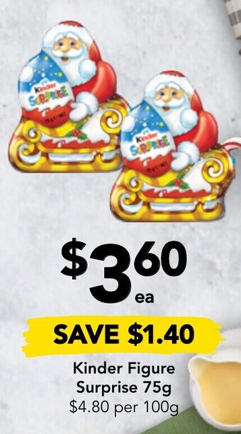 Drakes Kinder Figure Surprise 75g offer