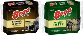 IGA Bega Block Cheese 250g Selected Varieties offer