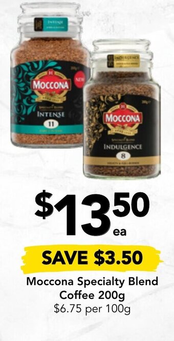 Drakes Moccona Specialty Blend Coffee 200g offer