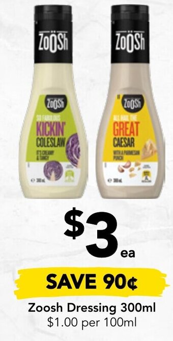 Drakes Zoosh Dressing 300ml offer