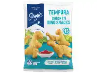 Woolworths Steggles Frozen Chicken Breast Fingers or Dino Snacks 1kg – From the Freezer offer