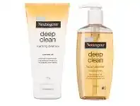 Woolworths Neutrogena Deep Clean Foaming Cleanser Oil Control 175g or Normal to Oily Skin Cleanser 200ml offer
