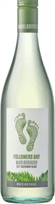 Followers Bay Sauvignon Blanc 750mL