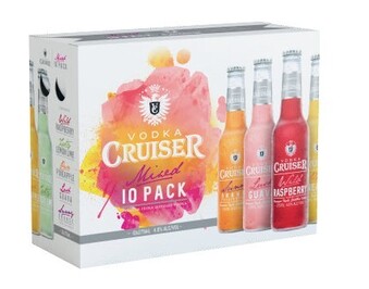 Coles Vodka Cruiser Mixed 10x275mL offer