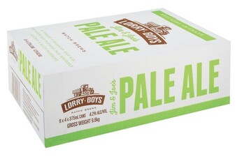 Lorry Boys Pale Ale Cans 24x375mL
