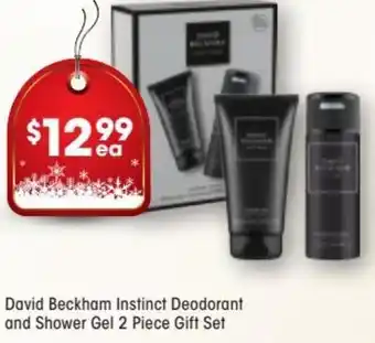 Good Price Pharmacy David Beckham Instinct Deodorant and Shower Gel 2 Piece Gift Set offer