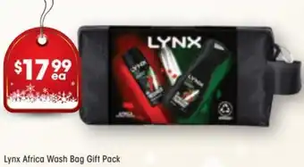 Good Price Pharmacy Lynx Africa Wash Bag Gift Pack offer