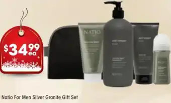 Good Price Pharmacy Natio For Men Silver Granite Gift Set offer