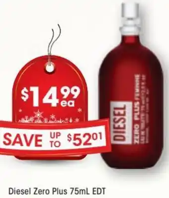 Diesel Zero Plus 75ml
