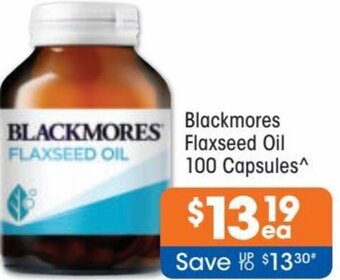 Good Price Pharmacy Blackmores Flaxseed Oil 100 Capsules offer