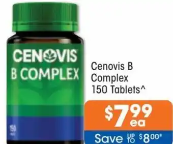 Good Price Pharmacy Cenovis B Complex 150 tablets offer