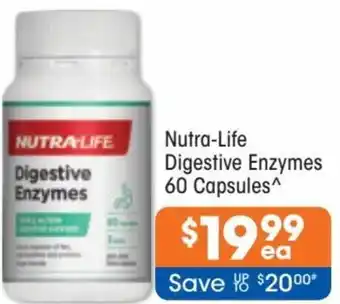 Good Price Pharmacy Nutra-Life Digestive Enzymes 60 Capsules offer