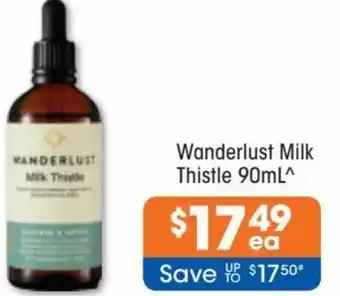 Good Price Pharmacy Wanderlust Milk Thistle 90ml offer