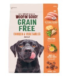 Coles Woofinu2019 Good Dry Dog Food 2.5kg offer
