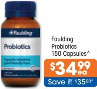 Good Price Pharmacy Faulding Probiotics 150 Capsules offer