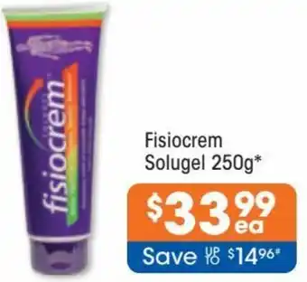 Good Price Pharmacy Fisiocrem Solugel 250g offer