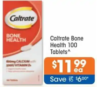 Good Price Pharmacy Caltrate Bone Health 100 Tablets offer