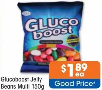 Good Price Pharmacy Glucoboost Jelly Beans Multi 150g offer