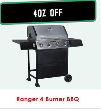 Ranger 4 Burner BBQ