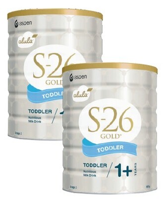 S-26 Gold Alula Step 3 Toddler or Step 4 Junior Formula 900g