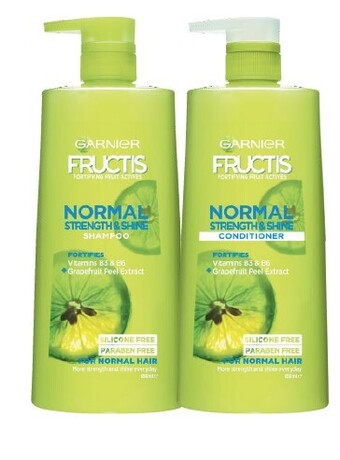 Coles Garnier Fructis Shampoo or Conditioner 850mL offer