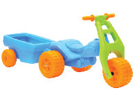 Mr Toys Junior ATV with Trailer Assorted Colours offer