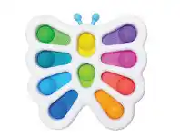 Mr Toys 10 Dot Sensory Fidget Toy Butterfly with Numbers Assorted offer