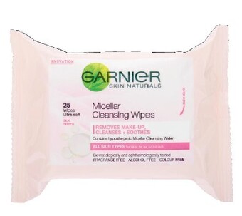 Coles Garnier Micellar Cleansing Wipes 25 Pack offer